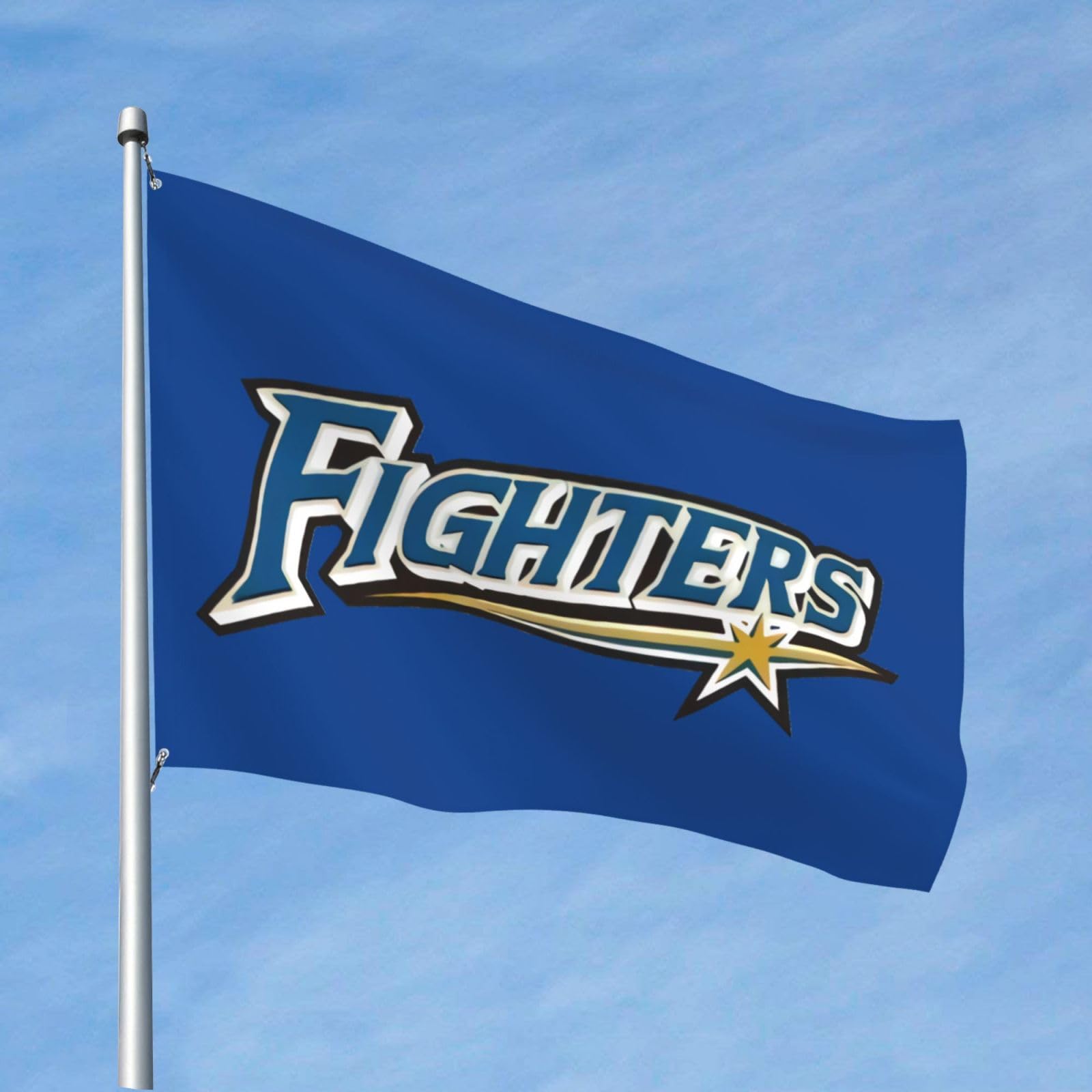 Amazon.co.jp: 旗 応援 北海道日本ハムファイターズ 野球の旗 スポーツ